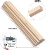 Square Wooden Dowels - 5/16" x 15", 30 PCS - Image 7