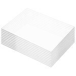 Pack of 10 Clear Acrylic Sheets 12" x 16", 1/8" Thick