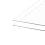 Pack of 10 Clear Acrylic Sheets 12" x 16", 1/8" Thick - Image 2