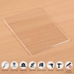 Pack of 10 Clear Acrylic Sheets 12" x 16", 1/8" Thick - Image 4