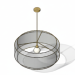 Revit - 3D - Light - Boho - Chandelier 1