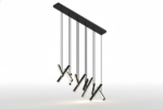 Revit - 3D - Light - Chaotic - Linear Chandelier - Image 2