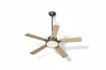 Revit - 3D - Light - Contemporary - Ceiling Fan - Image 2