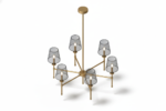 Revit - 3D - Light - Contemporary - Chandelier 1