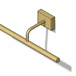 Revit - 3D - Light - Contemporary - Sconce Picture