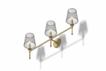 Revit - 3D - Light - Contemporary - Sconce Vanity 1 - Image 2