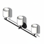 Revit - 3D - Light - Contemporary - Sconce Vanity 2