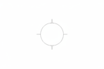 Revit - 3D - Light - Generic - Flush Round - Image 3