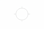 Revit - 3D - Light - Modern - Flush Round - Image 3