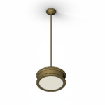 Revit - 3D - Light - Traditional - Pendant 1