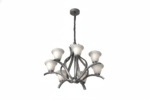 Revit - 3D - Light - Tulip - Chandelier - Image 2